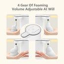 A 400mL bathroom liquid dispenser hand sanitizer sensor rechargeable wall-mounted automatic soap dispenser