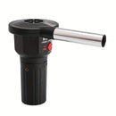 Use the portable battery-powered barbecue fan blower to enhance your outdoor cooking experience. It is ideal for camping, picnics, and charcoal grilling, ensuring efficient airflow for quick and even charcoal ignition.