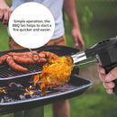 Use the portable battery-powered barbecue fan blower to enhance your outdoor cooking experience. It is ideal for camping, picnics, and charcoal grilling, ensuring efficient airflow for quick and even charcoal ignition.
