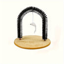 Cat grooming and scratching toys that cats can't resist - Cat Arch Self-Groomer: pamper your cat with massages and grooming brushes!
