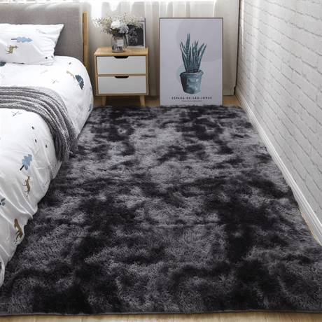 1 piece 200 * 160cm, soft plush carpet, non-slip plush fluffy carpet, tie-dye living room carpet, suitable for dormitory home decoration, pet-friendly bedroom living room carpet, home decoration, room decoration
