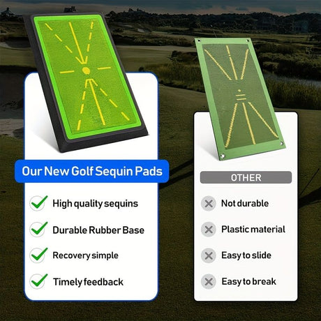 1 golf training mat, for swing detection, hitting, golf tracking detection, golf swing practice mat