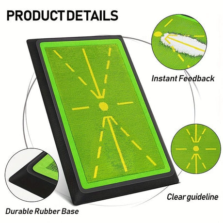 1 golf training mat, for swing detection, hitting, golf tracking detection, golf swing practice mat