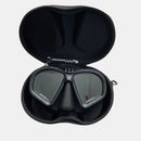 Professional adult small face free diving mask snorkeling mask box set, high-definition tempered glass electroplated lens, no / with camera bracket base snorkeling mask, small face fishing hunting snorkeling seaside play mask equipment