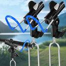1-piece set upgraded shore fishing fishing rod stand, fishing farm fishing rod stand, ground fishing rod stand, beach raised fishing rod stand, anti-slip design, protect your fishing rod