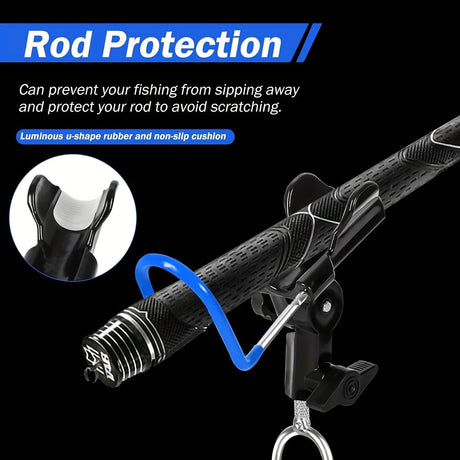 1-piece set upgraded shore fishing fishing rod stand, fishing farm fishing rod stand, ground fishing rod stand, beach raised fishing rod stand, anti-slip design, protect your fishing rod
