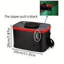 Portable multi-function EVA fishing bag: large capacity, foldable, non-inflatable design, suitable for camping and fishing.