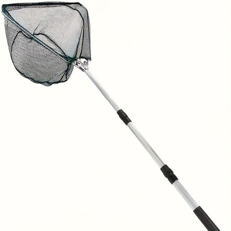 A multifunctional telescopic fishing net, the handle can be extended from 110 cm to 210 cm, which is very suitable for freshwater fishing, suitable for children and adults to use.