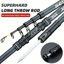 Ultra-hard carbon fiber fishing rod 3m, with anti-slip handle and metal ground inserts - suitable for sea rock fishing, surfing casting and long-range casting