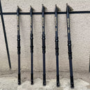 Ultra-hard carbon fiber fishing rod 3m, with anti-slip handle and metal ground inserts - suitable for sea rock fishing, surfing casting and long-range casting