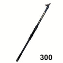 Ultra-hard carbon fiber fishing rod 3m, with anti-slip handle and metal ground inserts - suitable for sea rock fishing, surfing casting and long-range casting
