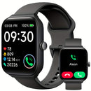 Smartwatch, men's and women's, 4.95cm fitness tracker, supports answering/making calls, wireless/睡Sleep tracking / 50 exercise modes, fitness watch, holiday gift, Valentine's Day gift
