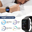 Smartwatch, men's and women's, 4.95cm fitness tracker, supports answering/making calls, wireless/睡Sleep tracking / 50 exercise modes, fitness watch, holiday gift, Valentine's Day gift