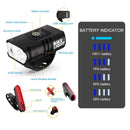 1 pack of bicycle lights | front and rear lights, 4 modes, USB charging, super bright LED night riding lights, handlebar mount, not waterproof, suitable for road/mountain bikes