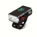 1 pack of bicycle lights | front and rear lights, 4 modes, USB charging, super bright LED night riding lights, handlebar mount, not waterproof, suitable for road/mountain bikes