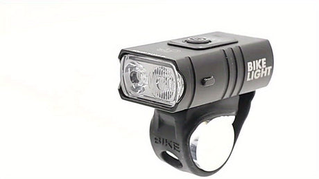1 pack of bicycle lights | front and rear lights, 4 modes, USB charging, super bright LED night riding lights, handlebar mount, not waterproof, suitable for road/mountain bikes