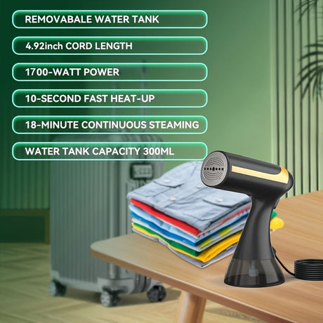 1500W Electric Steam | Fast Heat Pump Steam De-wrinkle Machine, 220V- 240V, Australian Specification, Clothing Steam, Clothing Steam Machine, Garment Steam Machine, Handheld Steam Machine