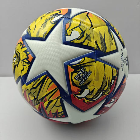 European Champions League painted football, seamless fit, perfect for family, school, club entertainment training and game excellent football