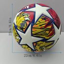 European Champions League painted football, seamless fit, perfect for family, school, club entertainment training and game excellent football