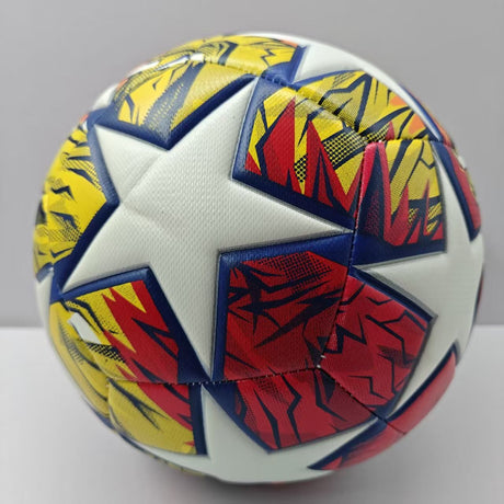 European Champions League painted football, seamless fit, perfect for family, school, club entertainment training and game excellent football