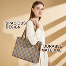 Commuter tote bag | dual-purpose handbag and shoulder bag, can hold a computer, documents, and coffee, gentle and strong