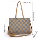 Commuter tote bag | dual-purpose handbag and shoulder bag, can hold a computer, documents, and coffee, gentle and strong