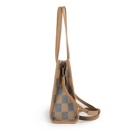 Commuter tote bag | dual-purpose handbag and shoulder bag, can hold a computer, documents, and coffee, gentle and strong