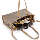 Commuter tote bag | dual-purpose handbag and shoulder bag, can hold a computer, documents, and coffee, gentle and strong