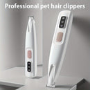 Pet electric clipper dog foot hair trimmer cat foot hair trimmer dog LED light clipper hair trimmer electric clipper h