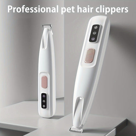 Pet electric clipper dog foot hair trimmer cat foot hair trimmer dog LED light clipper hair trimmer electric clipper h