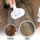 3-in-1 automatic cleaning steam pet brush - anti-static, suitable for long-haired and short-haired cats and dogs grooming tools, remove loose hair and reduce shedding
