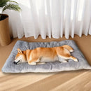 Christmas. A holiday gift for the dog. A warm dog bed in winter. Dog kennel. Dog cage mat. Dog cage mat. Comfortable and soft dog mattress. Dog mattress. Pet bed. Pet bed. Pet mat. Suitable for large dogs such as Golden Retrievers and German Shepherds