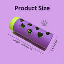 New removable pet slow-food drool toy | chewable snack roller that consumes energy and relieves boredom, suitable for small and medium-sized cats and dogs, suitable for indoor and outdoor scenes