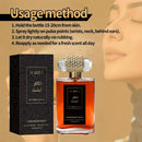 100ml women's perfume, chocolate, vanilla, musk, long-lasting sweet fragrance, women's fragrance spray, body/hair spray, alcohol-free, travel size, easy to carry, alcohol-free, suitable for daily/date/vacation/party, ideal gift for women/birthday gift/Chr
