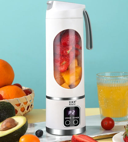 Portable Home Small USB Charging Mixer & Juicer - Easy to Clean, Suitable for Fruit Vegetable Drink, Smoothie Multifunctional Juicer Cup