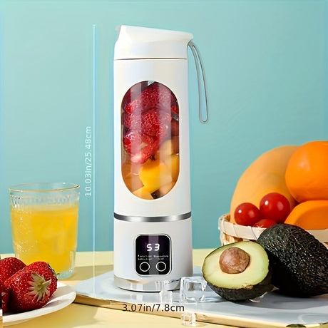 Portable Home Small USB Charging Mixer & Juicer - Easy to Clean, Suitable for Fruit Vegetable Drink, Smoothie Multifunctional Juicer Cup