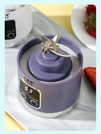 Portable Home Small USB Charging Mixer & Juicer - Easy to Clean, Suitable for Fruit Vegetable Drink, Smoothie Multifunctional Juicer Cup