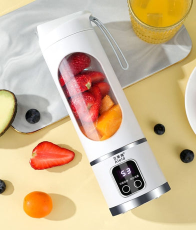 Portable Home Small USB Charging Mixer & Juicer - Easy to Clean, Suitable for Fruit Vegetable Drink, Smoothie Multifunctional Juicer Cup