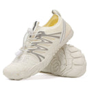 Unisex Quick-Dry Water Shoes for Fishing, Surfing & Hiking - Yellow - Size 8(AU8/EU41)