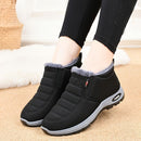Unisex Furry-Lined Ankle Boots - Blue - Size 12(AU12/EU43)