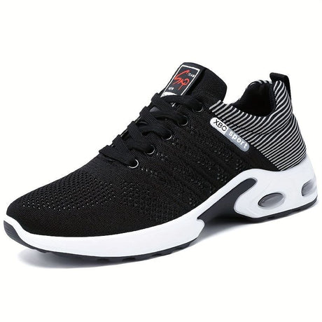 Men's Fashion Sneakers with Breathable Mesh and Cushioned Sole - Gray - Size 7(AU7/EU40)
