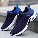 Men's Fashion Sneakers with Breathable Mesh and Cushioned Sole - Gray - Size 7(AU7/EU40)