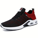 Men's Fashion Sneakers with Breathable Mesh and Cushioned Sole - Gray - Size 8(AU8/EU41)