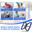 Lift Assist for Elderly,Aids for Disabled and Elderly with No-Slip Grip Handles,Standing Aids & Supports to Transfer Elderly, Senior, Bariatric, Patient Or Disabled,As Seen On Tv - Blue - Size 9.6in