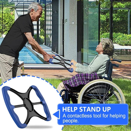 Lift Assist for Elderly,Aids for Disabled and Elderly with No-Slip Grip Handles,Standing Aids & Supports to Transfer Elderly, Senior, Bariatric, Patient Or Disabled,As Seen On Tv - Purple - Size 9.6in