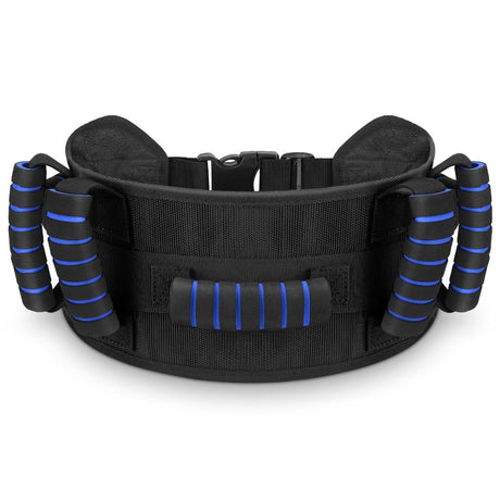Gait Belt for Seniors with 7 Handles & Quick-Release Buckle | Gate belts medical for elderly, Gait Belt for Physical Therapy, Caregiver Assistance, Standing Support, Patient Transfer Belt