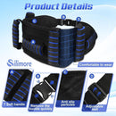 Gait Belt for Seniors with 7 Handles & Quick-Release Buckle | Gate belts medical for elderly, Gait Belt for Physical Therapy, Caregiver Assistance, Standing Support, Patient Transfer Belt