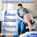 Gait Belt for Seniors with 7 Handles & Quick-Release Buckle | Gate belts medical for elderly, Gait Belt for Physical Therapy, Caregiver Assistance, Standing Support, Patient Transfer Belt