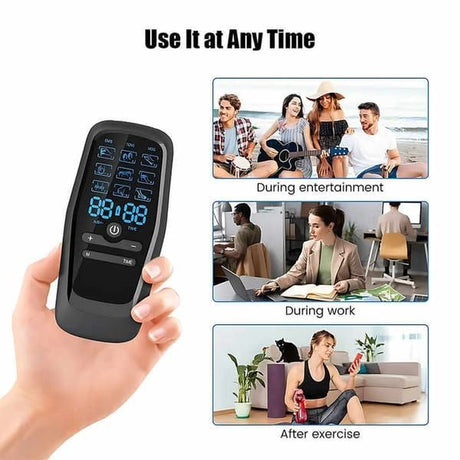 EMS/TENS Massager Muscle Relief Pain Relief Three-In-One Technology Adjustable