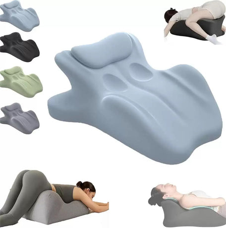 Intimacy Pillow 27 Degree Couples Pillow for Couples Sweet Spot Intimacy Pillows, Maintains Perfect 27 Angle Every Time, Firm Foam that Won?t Shift, Waterproof & Washable Cover - Black - Size 23.22 * 18.11 * 9.44 in